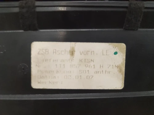 Posacenere 1T1857961H Volkswagen Touran III 2010