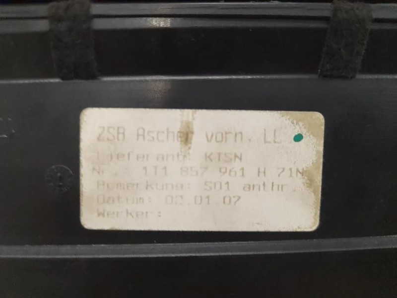 Posacenere 1T1857961H Volkswagen Touran III 2010