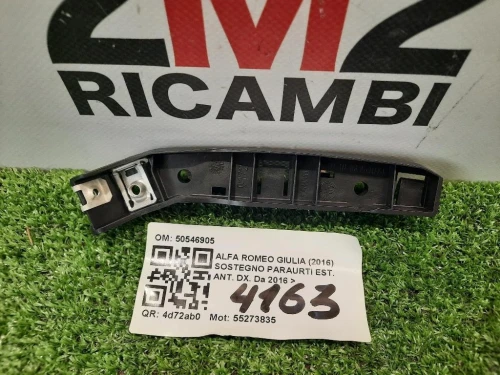 Sostegno Paraurti EST ANT DX 50546905 DX Alfa Romeo Giulia 2016