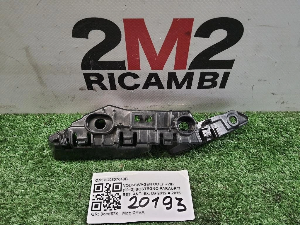 Sostegno Paraurti EST ANT SX 5G0807049B Volkswagen GOLF VII 2013