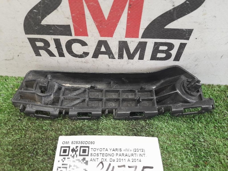 Sostegno Paraurti INT ANT DX 525350D090 Toyota Yaris IV 2012