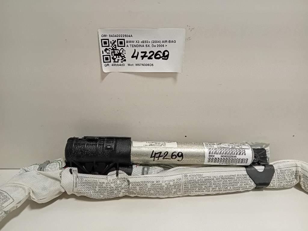 Air-bag A Tendina SX 84342022504A Bmw X3 E83 2004