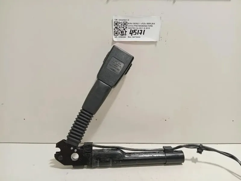 Pretensionatore Destro 33040941 D Bmw Serie 1 F20 Berlina 2012