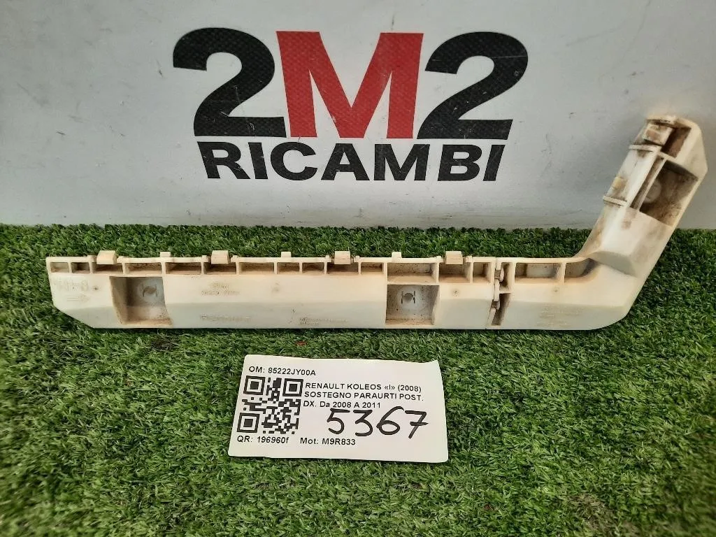 Sostegno Paraurti POST DX 85222JY00A Renault Koleos I 2008