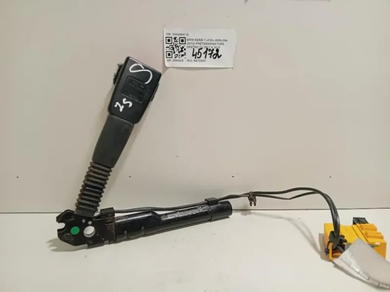 Pretensionatore Destro 33040941 D Bmw Serie 1 F20 Berlina 2012