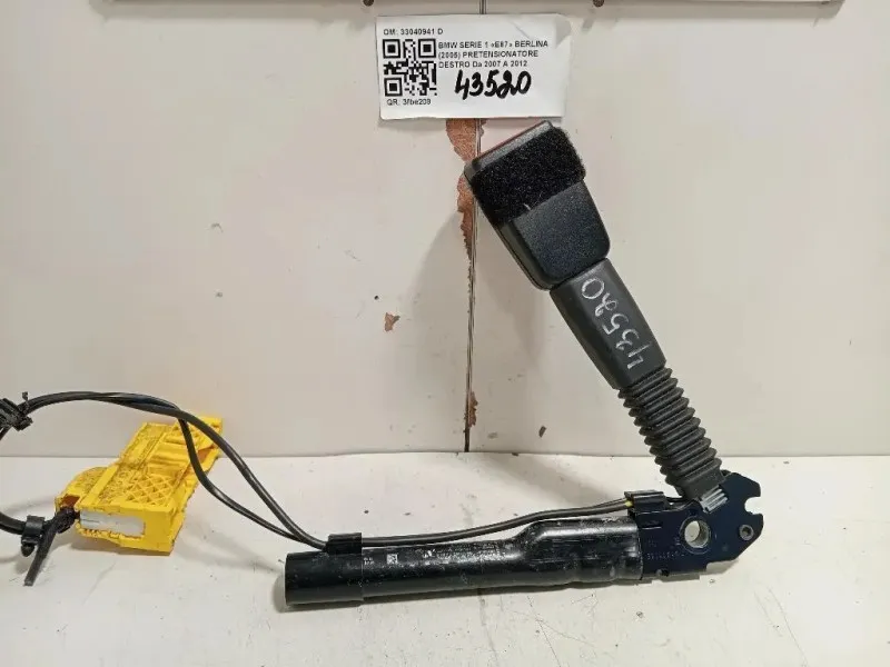 Pretensionatore Destro 33040941 D Bmw Serie 1 F20 Berlina 2012