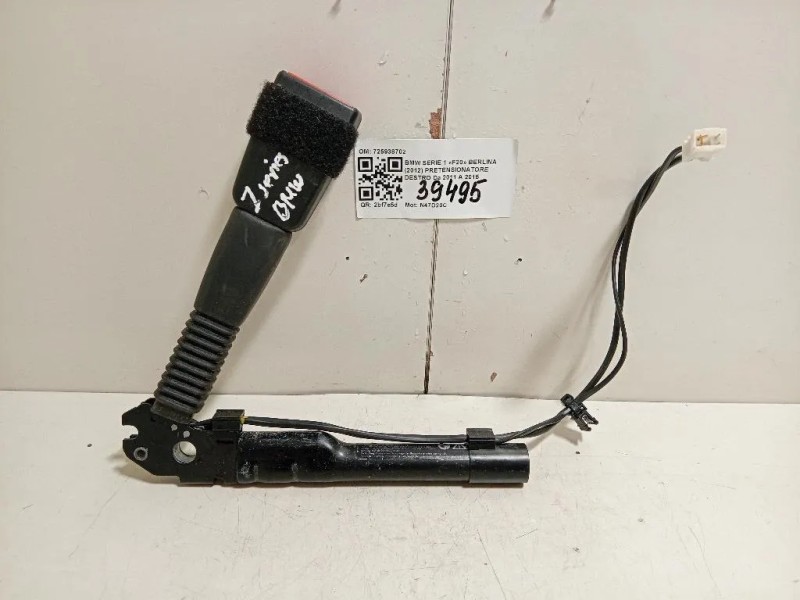 Pretensionatore Destro 725938702 Bmw Serie 1 F20 Berlina 2012