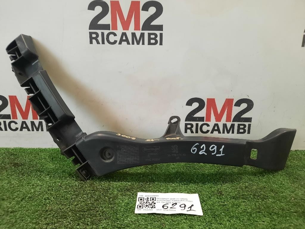 Sostegno Paraurti POST SX 9683045680 Peugeot 3008 I 2009