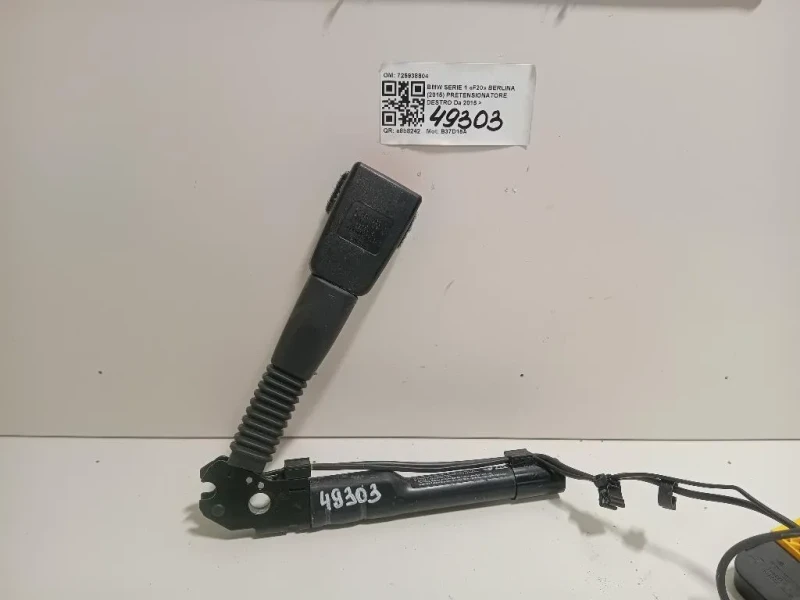 Pretensionatore Destro 725938804 Bmw Serie 1 F20 Berlina 2015
