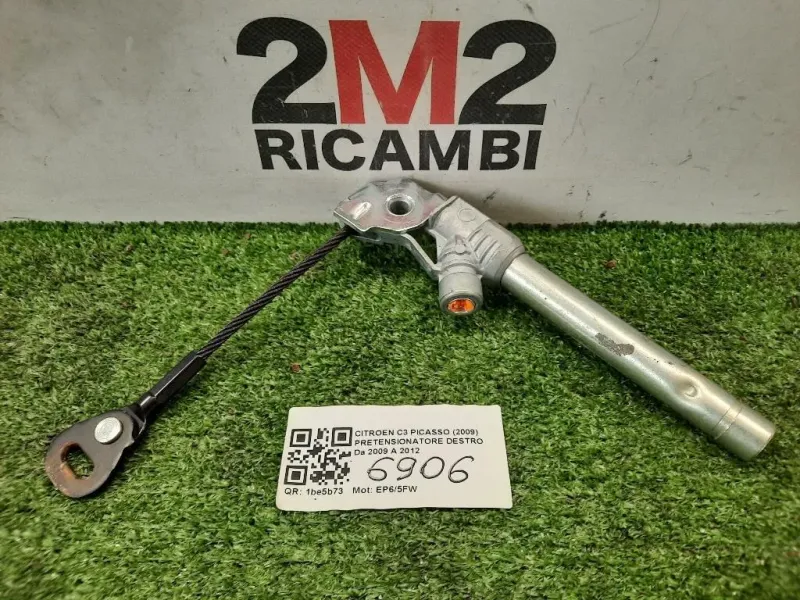 Pretensionatore Destro Citroen C3 Picasso 2009