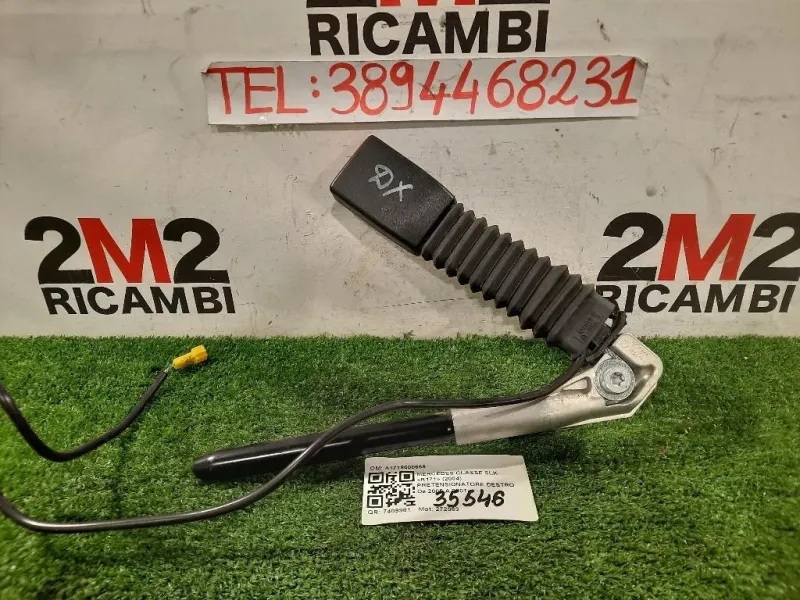 Pretensionatore Destro A1718600669 Mercedes Classe SLK R171 2004