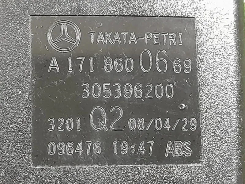 Pretensionatore Destro A1718600569 Mercedes Classe SLK R171 2008