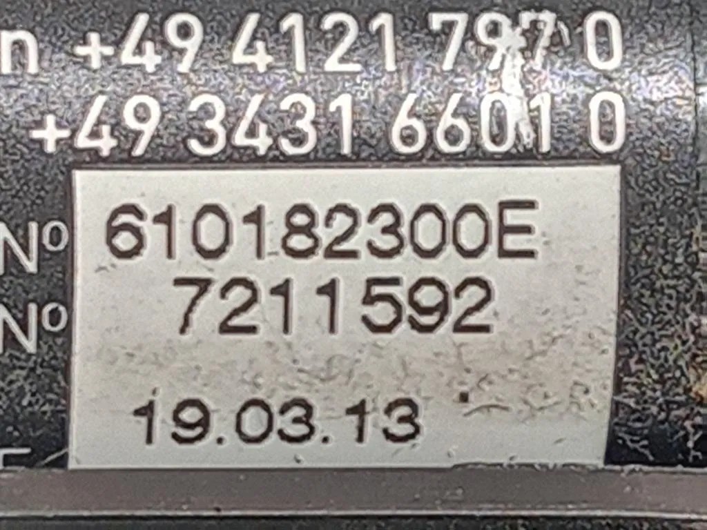 Pretensionatore Destro 610183700H Mini MINI Cooper R56 2007