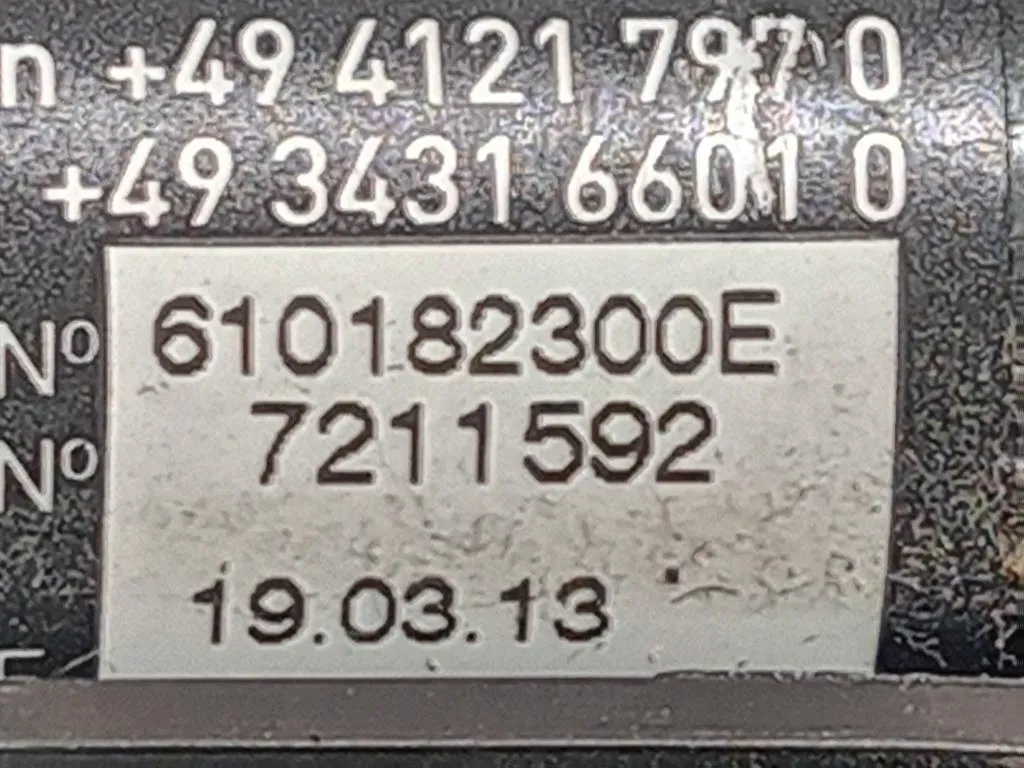 Pretensionatore Destro 610183700H Mini MINI Cooper R56 2007