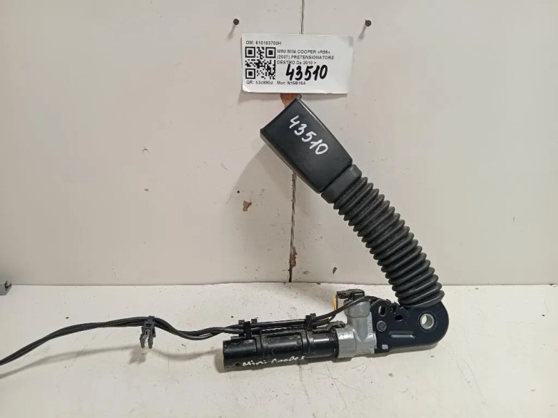 Pretensionatore Destro 610183700H Mini MINI Cooper R56 2007