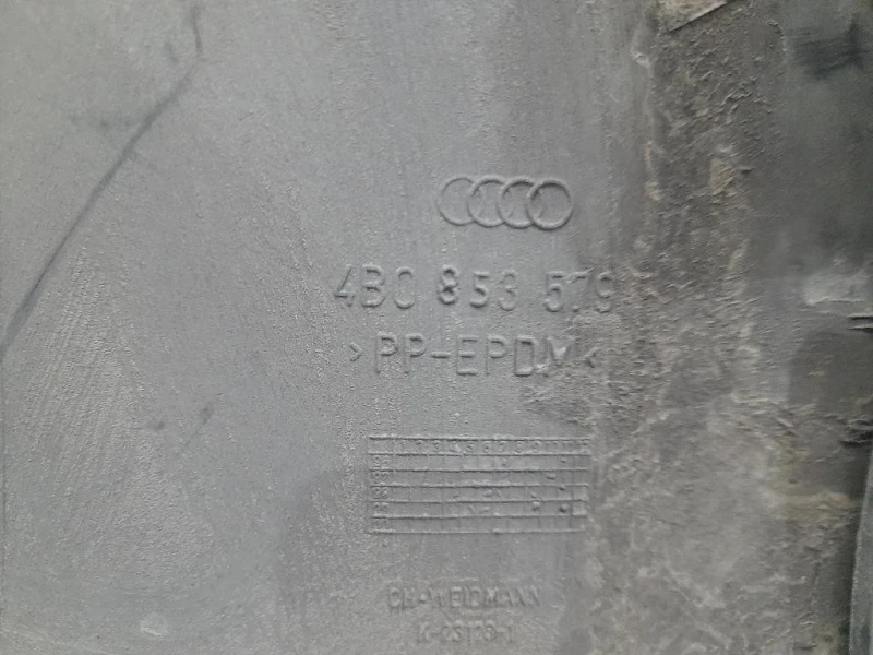 Sottoporta Parte POST SX 4B0853579 Audi A6 4B 1997