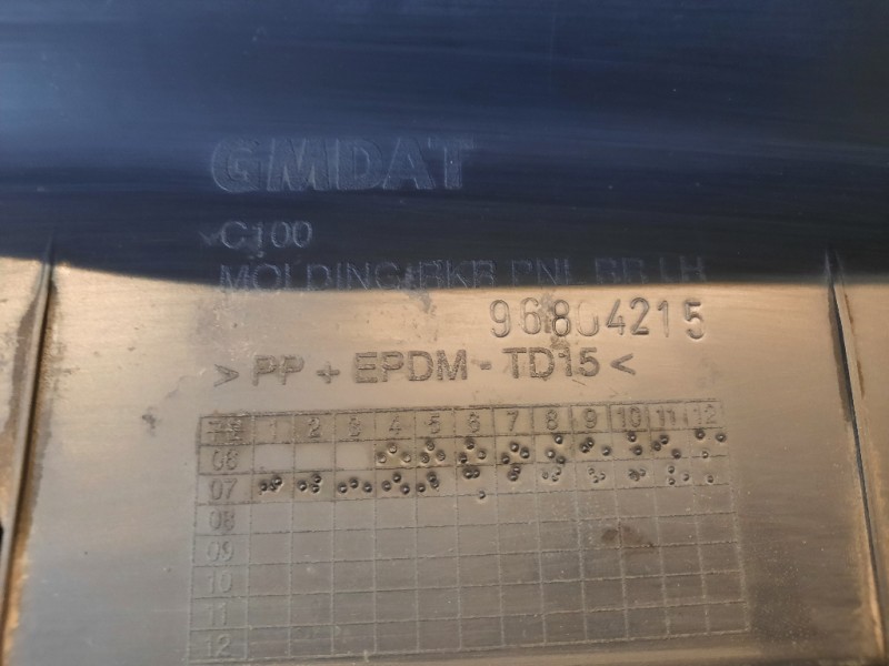 Sottoporta Parte POST SX Chevrolet Captiva I 2007