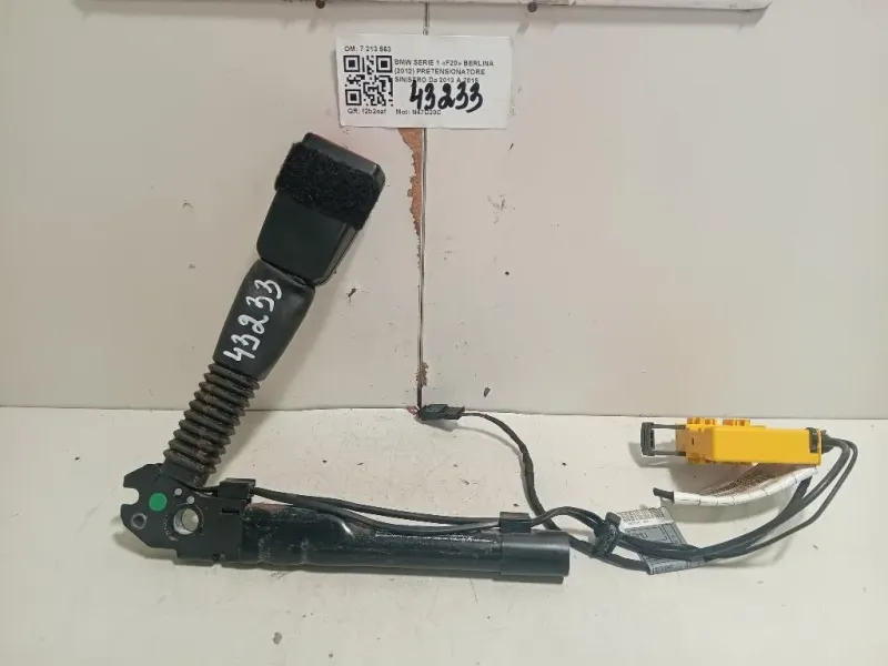 Pretensionatore Sinistro 7213563 Bmw Serie 1 F20 Berlina 2012