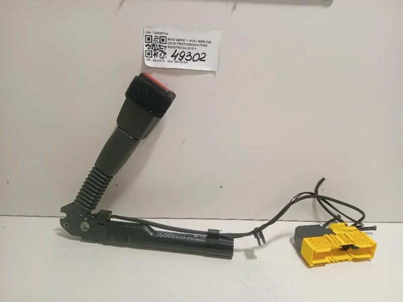 Pretensionatore Sinistro 725938704 Bmw Serie 1 F20 Berlina 2015