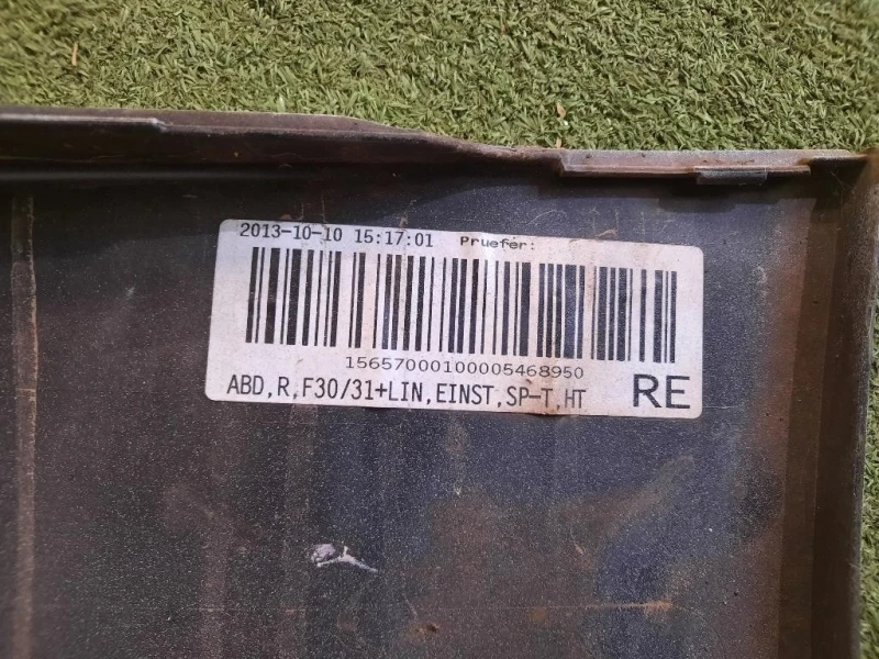 Sottoporta DX 51777256912 Bmw Serie 3 F30 Berlina 2012