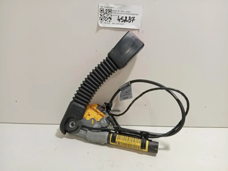 Pretensionatore Sinistro 33028129 A Bmw X5 E53 2000