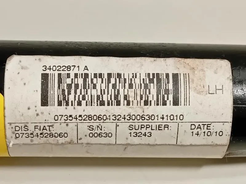 Pretensionatore Sinistro 34022871 A Fiat 500 II 2015