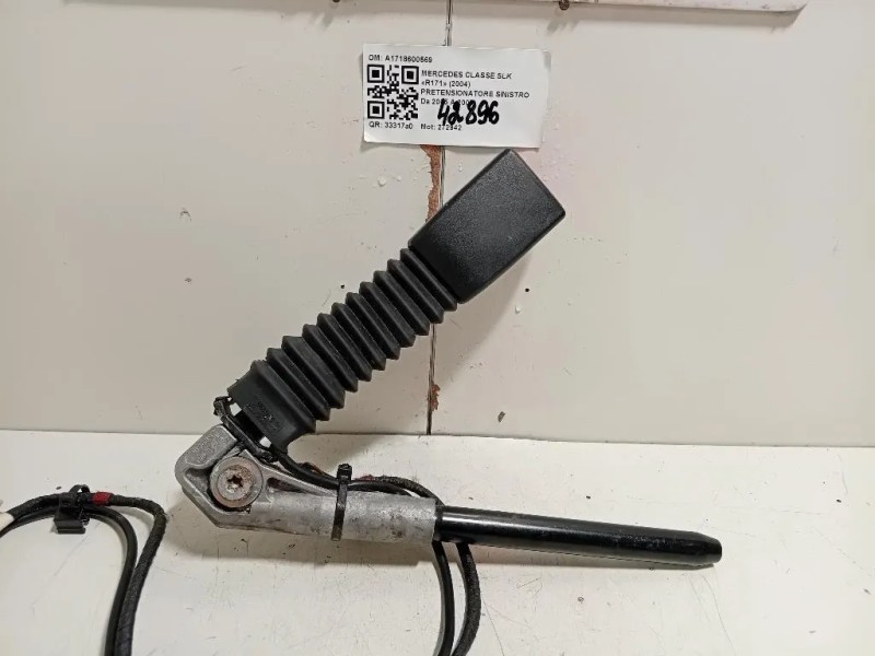 Pretensionatore Sinistro A1718600569 Mercedes Classe SLK R171 2004