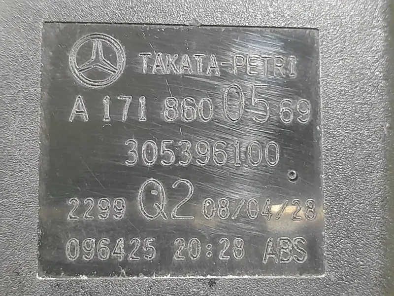 Pretensionatore Sinistro A1718600569 Mercedes Classe SLK R171 2008