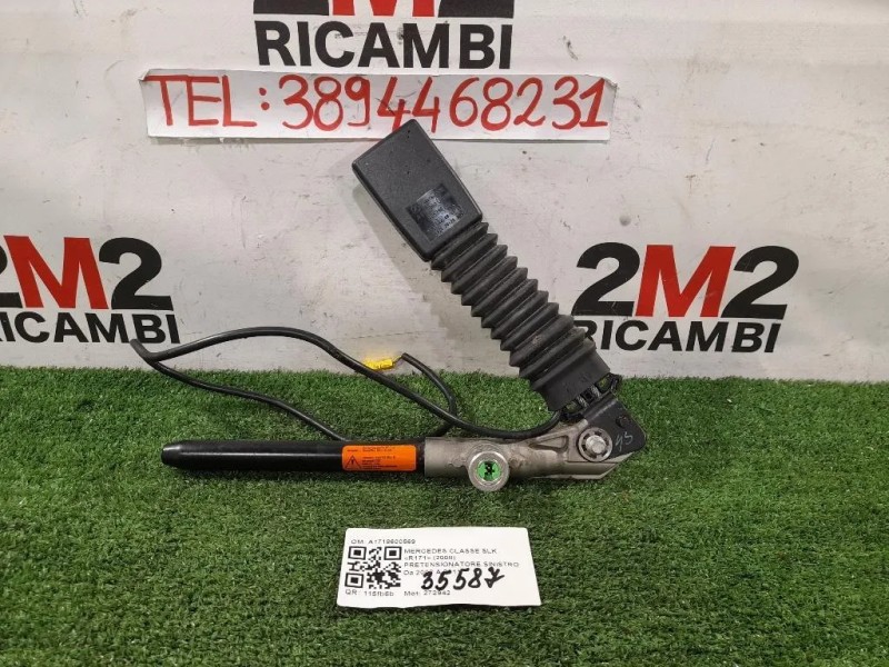 Pretensionatore Sinistro A1718600569 Mercedes Classe SLK R171 2008