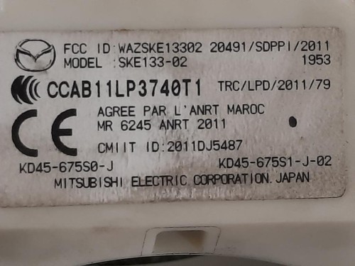 Devioguida Completo KD45-375S1-J-0 DEVIOLUCI Mazda 6 III 2013