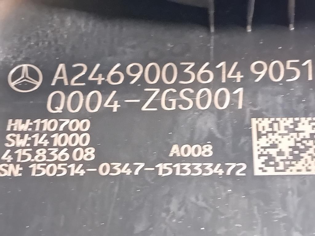 Devioguida Completo A2469003614 Mercedes Classe A W176 2015