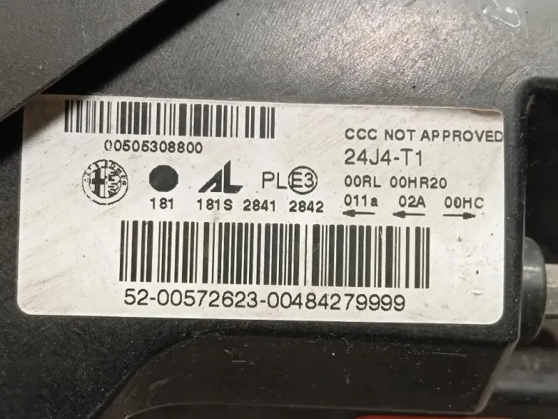 Proiettore ANT DX 50547542 Alfa Romeo Giulietta 2013