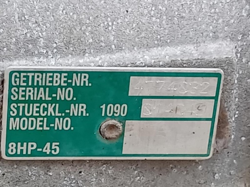 Cambio 8HP-45 8 MARCE AUTOMATICO Bmw Serie 1 F20 Berlina 2012