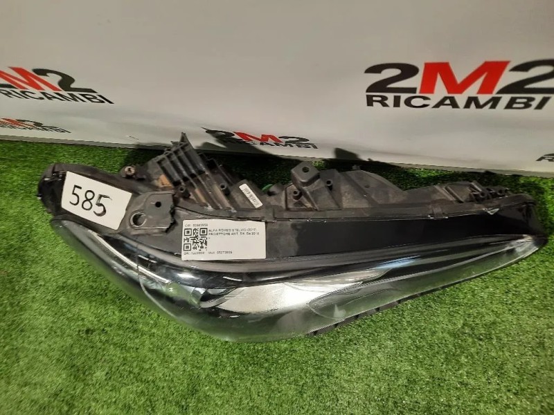 Proiettore ANT DX VETRO CREPATO 50563959 Alfa Romeo Stelvio 2017