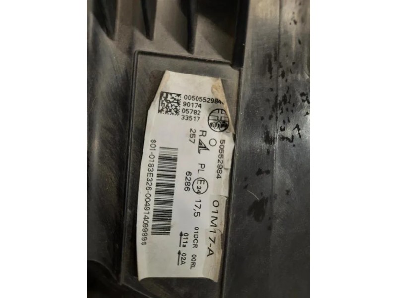 Proiettore ANT DX DANNEGGIATO 50552984 Alfa Romeo Stelvio 2017