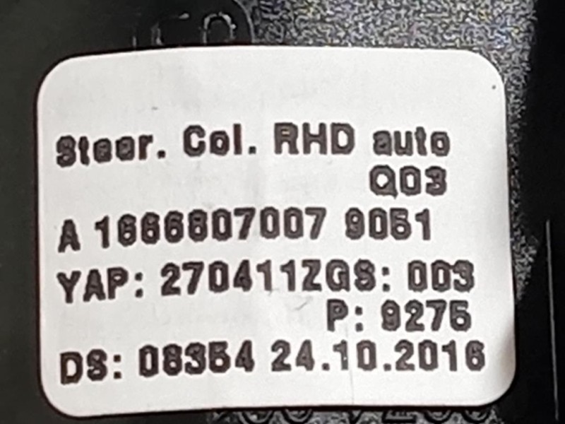 Devioguida Completo A 1666807007-9051 Mercedes Classe GLE W166 2015