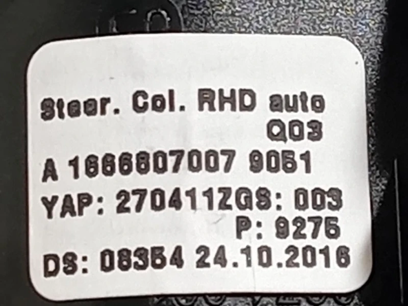 Devioguida Completo A 1666807007-9051 Mercedes Classe GLE W166 2015