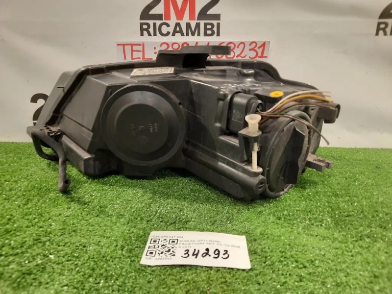 Proiettore ANT DX 8P0 941 004 Audi A3 8P1 2008