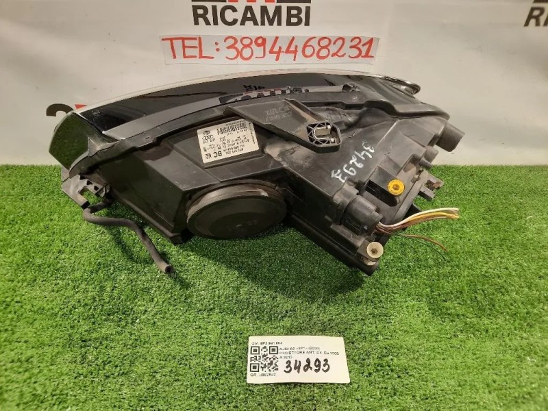 Proiettore ANT DX 8P0 941 004 Audi A3 8P1 2008