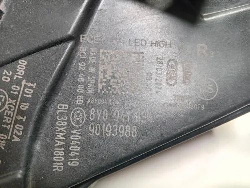 Proiettore ANT DX 8Y0941034 Audi A3 8YA Sportback 2019