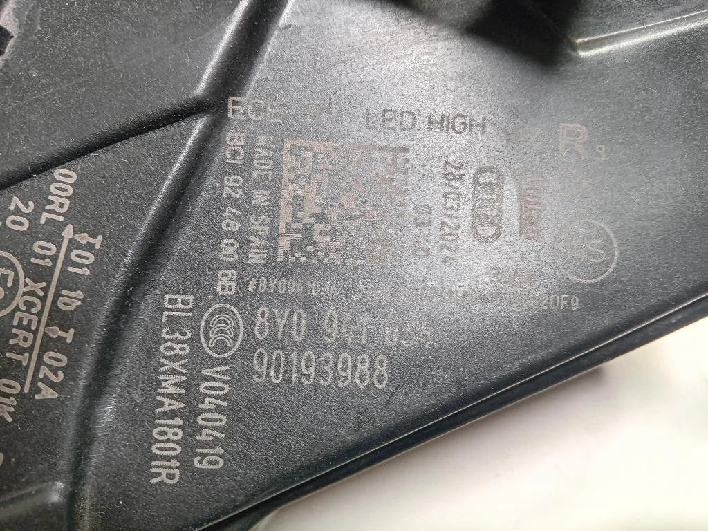 Proiettore ANT DX 8Y0941034 Audi A3 8YA Sportback 2019