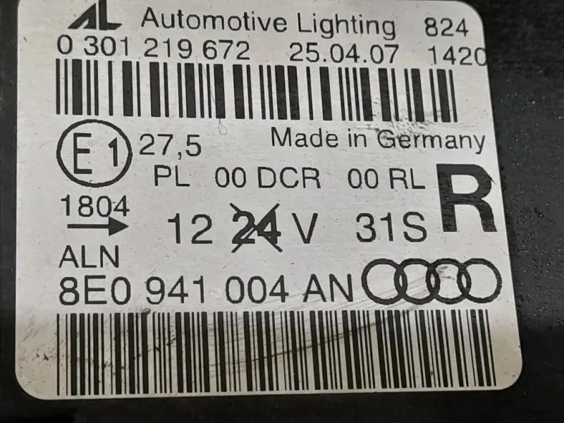 Proiettore ANT DX 8E0941004AN Audi A4 8HE Cabrio 2006