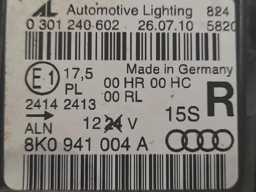 Proiettore ANT DX 8K0941004A Audi A4 8K2 2008