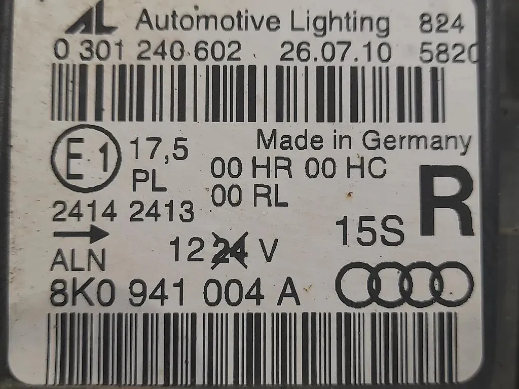 Proiettore ANT DX 8K0941004A Audi A4 8K2 2008