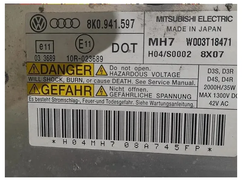 Proiettore ANT DX 8K0941004 Audi A4 8K2 2008