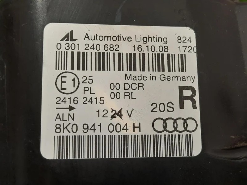 Proiettore ANT DX 8K0 941 004 H Audi A4 8K2 2012