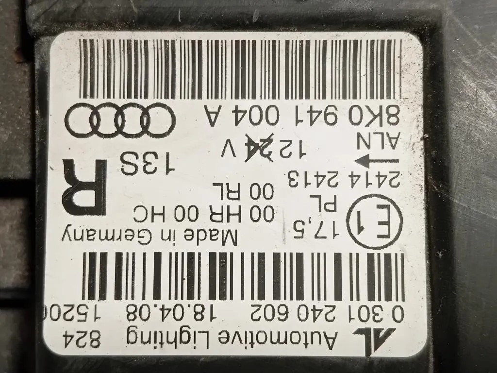 Proiettore ANT DX 8K0 941 004 R Audi A4 8K2 2012