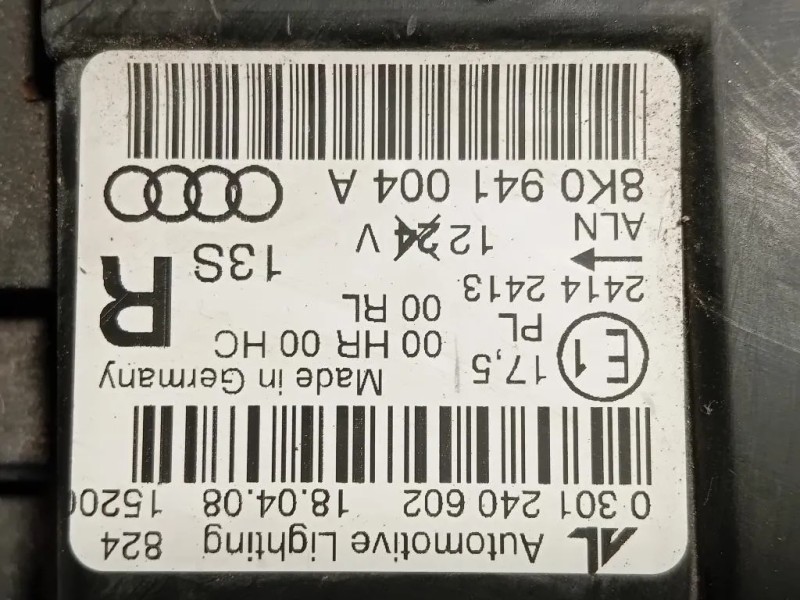 Proiettore ANT DX 8K0 941 004 R Audi A4 8K2 2012