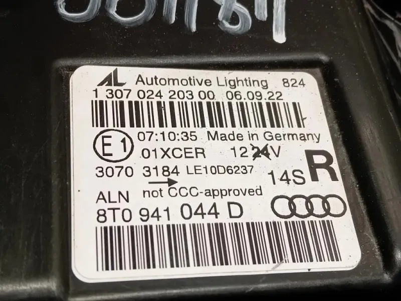 Proiettore ANT DX 8T0941044 XENON Audi A5 8TA Sportback 2012