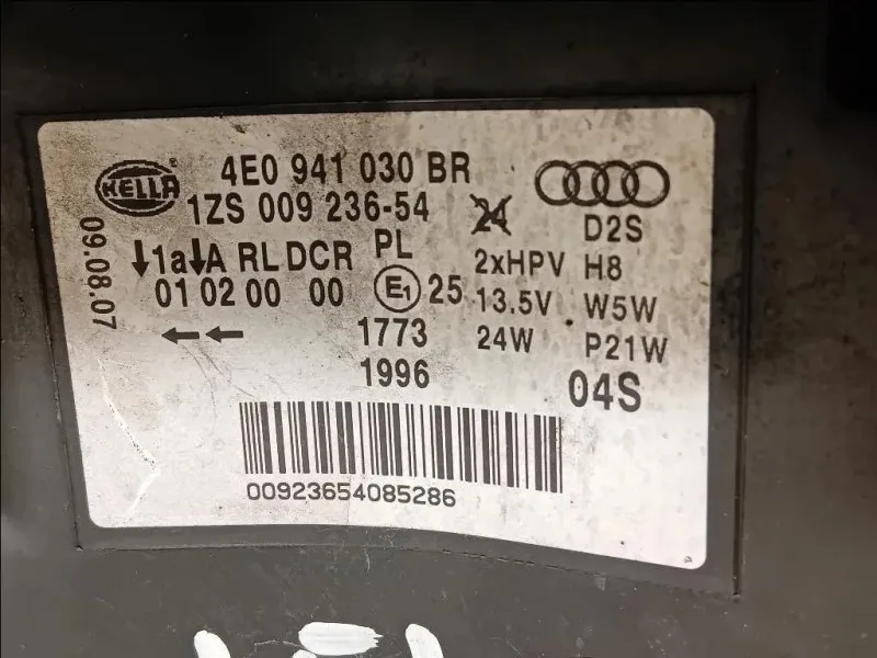 Proiettore ANT DX 4E0 941 030 BR Audi A8 4H 2010